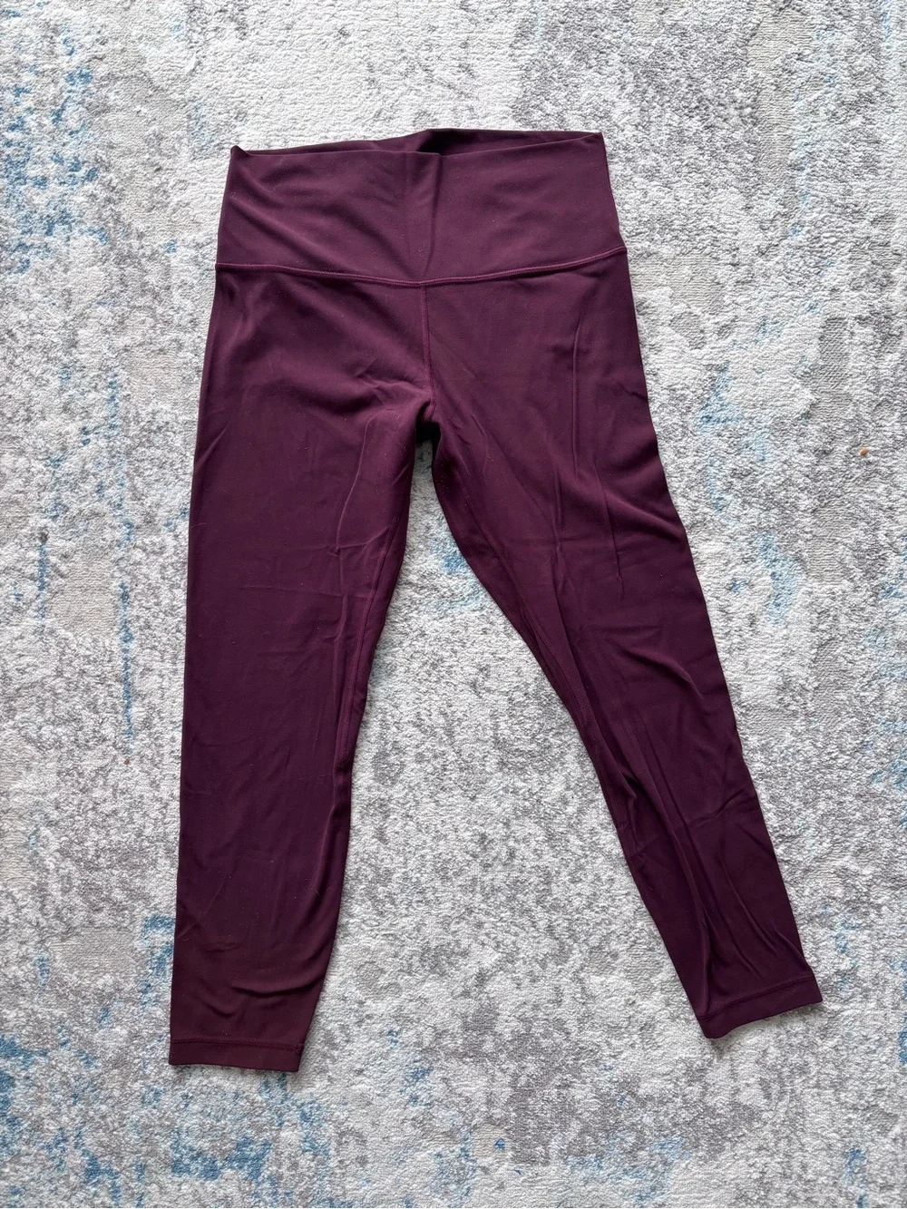 Lululemon Burgundy High-Rise Align Leggings - Picture 3 of 6